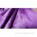 Colorful Plain Velvet Fabric for Sofa Furniture